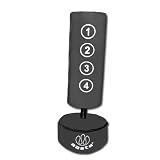 Junior Freestanding Punch Bag Kids Black