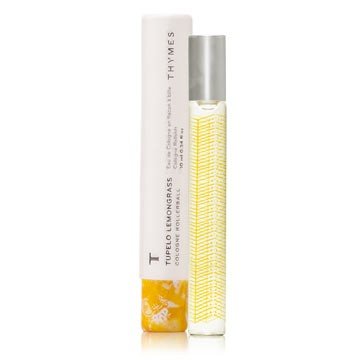 Thymes Tupelo Lemongrass Cologne Rollerball .34fl.oz