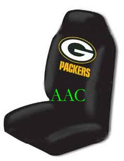 Set of 2 NFL Licensed Universal-fit Front Bucket Seat Cover - Green Bay Packers