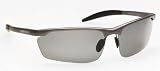 Scierra Polaroid Eye Wear Sunglasses - Silver / Black Lenses