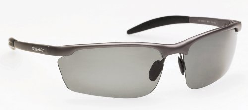 Scierra Polaroid Eye Wear Sunglasses - Silver / Black Lenses