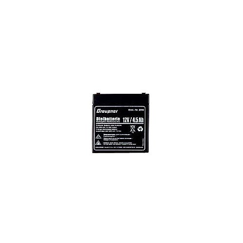 Graupner 2590 - Bleiakku 12 V/4,5 AH Preisvergleich