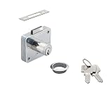 スガツネ工業 ランプ印 面付シリンダー錠 2650型(同番) 2650-30-DN-D
