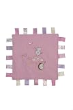 from Slumbertag Slumbertag by Slumbersac Baby Comfort Tag Blanket Pink Garden (Model TAG-100)