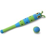 Melissa & Doug Sunny Patch Pitter Patter Caterpillar Bat and Ball Set