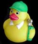 Golf Rubber Duck
