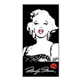 Marilyn Monroe Towel - Red Lips Style by 3E Trading Marilyn Monroe Towel - Red Lips Style by 3E Trading
