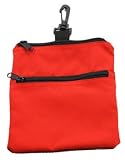 Zippered Caddy Pouch, Red