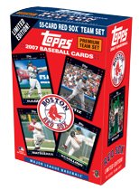 2007 Topps Baseball Cards Gift Sets: Boston Red Sox Mega Team Set (55 Players, Rookies & Managers)