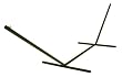 Hatteras L-STGTX Tri-Beam Forest Green Steel Hammock Stand