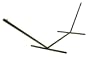 Hatteras L-STGTX Tri-Beam Forest Green Steel Hammock Stand