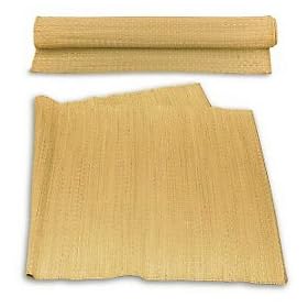 Natural Rush Mat - Beach, Yoga or Picnic - Handmade From Durable Natural Rush Grasses