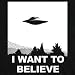Search : X-Files Want to Believe T-shirt