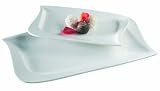 Verso 922228 2er Set Platte La Musica rechteckig 23 und 33 cm