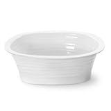 Sophie Conran by Portmeirion 7-3/4-by-6-Inch Rectangular Pie Dish, White