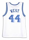 Jerry West Autographed Lakers White Jersey