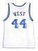 Jerry West Autographed Lakers White Jersey