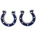 Indianapolis Colts Stud Earrings - NFL Football Fan Shop Sports Team Merchandise