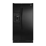 Maytag MSD2272VEB 21.7 Cu. Ft. Black Freestanding Side-By-Side Refrigerator