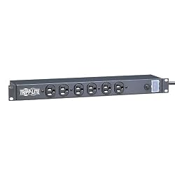 Tripp Lite RS-0615-F Multiple Outlet Strip 15-Amp Front Facing 6 outlets 15ft Cord
