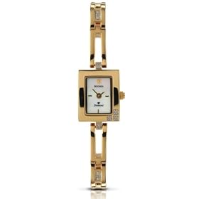 Sekonda Ladies Dress Watch 4889.47 with Mother of Pearl Rectangular Dial with Diamond Set Bezel and Bracelet