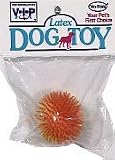 Vo-Toys Latex Mini Porcupine Dog Toy Assorted Colors