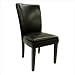 Willow Parsons Chair with Black Vinyl Seat [Set of 2]