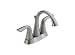 Delta 2538-SS Lahara Double-Handle Lavatory Faucet, Stainless