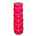 Kitchen & Housewares : Set 6 Bilboa Pink Dotty Hat Boxes