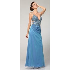 Buy 3082 Spaghetti Strap ELEGANT PROM LONG BALL GOWN
