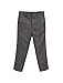 Gioberti Kids Little Boys Flat Front Adjustable Waist Dress Pants, Charcoal, 2T