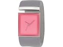 Philippe Starck - PH7001 - Montre Femme - Quartz Analogique - Cadran Rose - Bracelet Plastique Rigide Gris