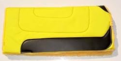 ABETTA YELLOW Cordura Nylon & Fleece Western Saddle Pad