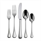 IMAGE OF New Oneida Montego 62-Pc Set Service For 12 Fine 18/10 Stainless Steel Flatware Salad Forks