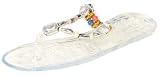 NEW Women's DESIGNER Rhinestones WHITE Fashion Sandals