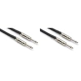 Pair of (2) Brand New Hosa Skj-605 5' Foot 16 AWG 1/4" Ts to 1/4" Ts Speaker Cables