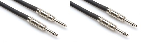 Pair of (2) Brand New Hosa Skj-620 20' Foot 1/4