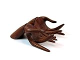 Genuine Tropical Solid Wood Hand Business Card Holder