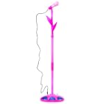 Kids Authority - Kids Electronic stage Microphone With Stand and Musics