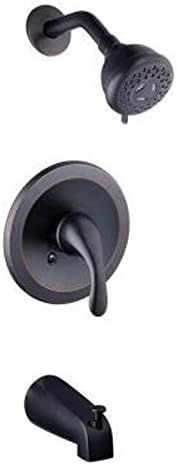 Builders WaterSense 1-Handle Tub and Shower Faucet in Mediterranean Bronze by Xiamen Lota