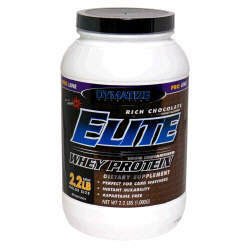 Elite Whey Protein Isolate 2lb -chocolate by DYMATIZE