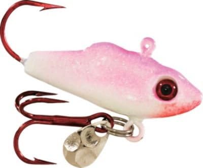 JB Lures SPK3 Spanker Jig Spoon, Pink/Glow, 1/6-Ounce