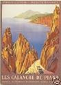 PLAQUE METAL 20X15cm PAYSAGE CALANCHE DE PIANA CORSE