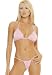 Valentine's Day Micro Thong Panty Sexy Lingerie Intimate Apparel with Lined Rhinestone Breakaway