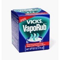 Vicks vaporub cough suppressant topical analgesic ointment - 6 oz