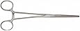 SE 612FS 12-Inch Self-Locking Straight Forceps, Stainless Steel