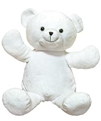20" Personalizable White Bear Stuffed Animal