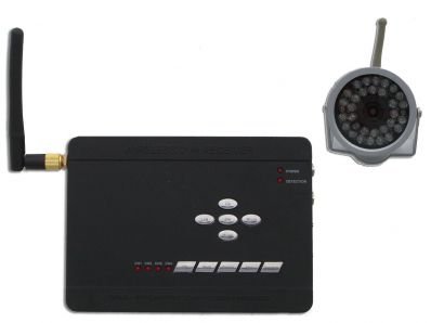Childrens Toyshop  Electronics : CCTV Infrared Day/Night Colour Camera System and Portable Wireless 4 Channel Motion Detection DVR with SD Slot - With Spy Camera CCTV's 12 month warranty & Free support!