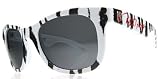 Detroit White Wild Things/Grey Electric Sunglasses