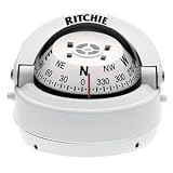 Ritchie S-53W Explorer Compass - Surface Mount - White